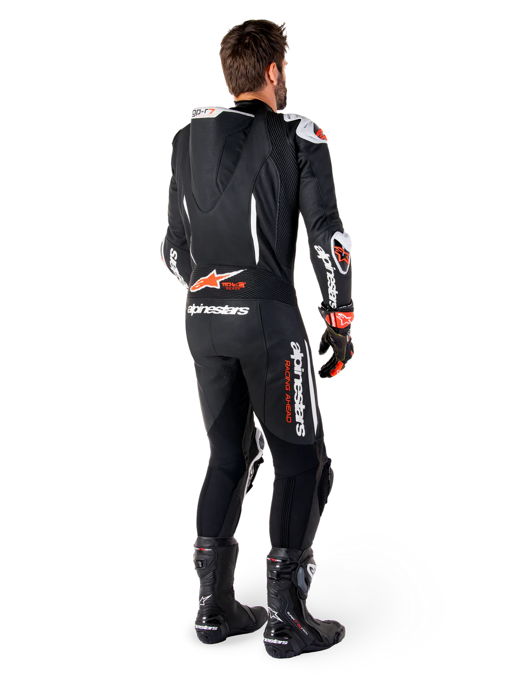 GP-R7 1PC Leather Suit-Motorcycle Race Suit