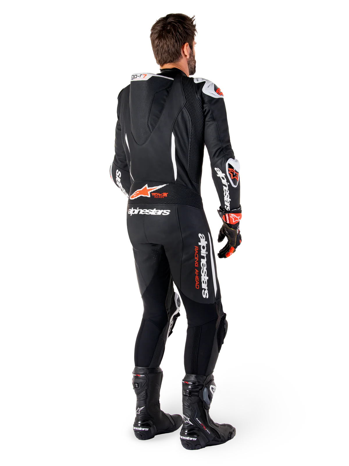 GP-R7 1PC Leather Suit-Motorcycle Race Suit