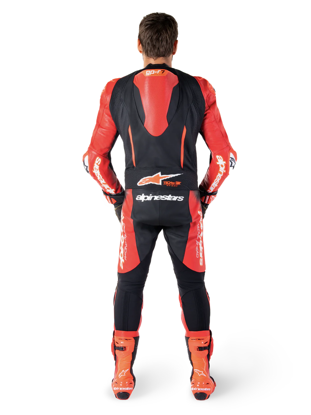 GP-R7 1PC Leather Suit-Motorcycle Race Suit