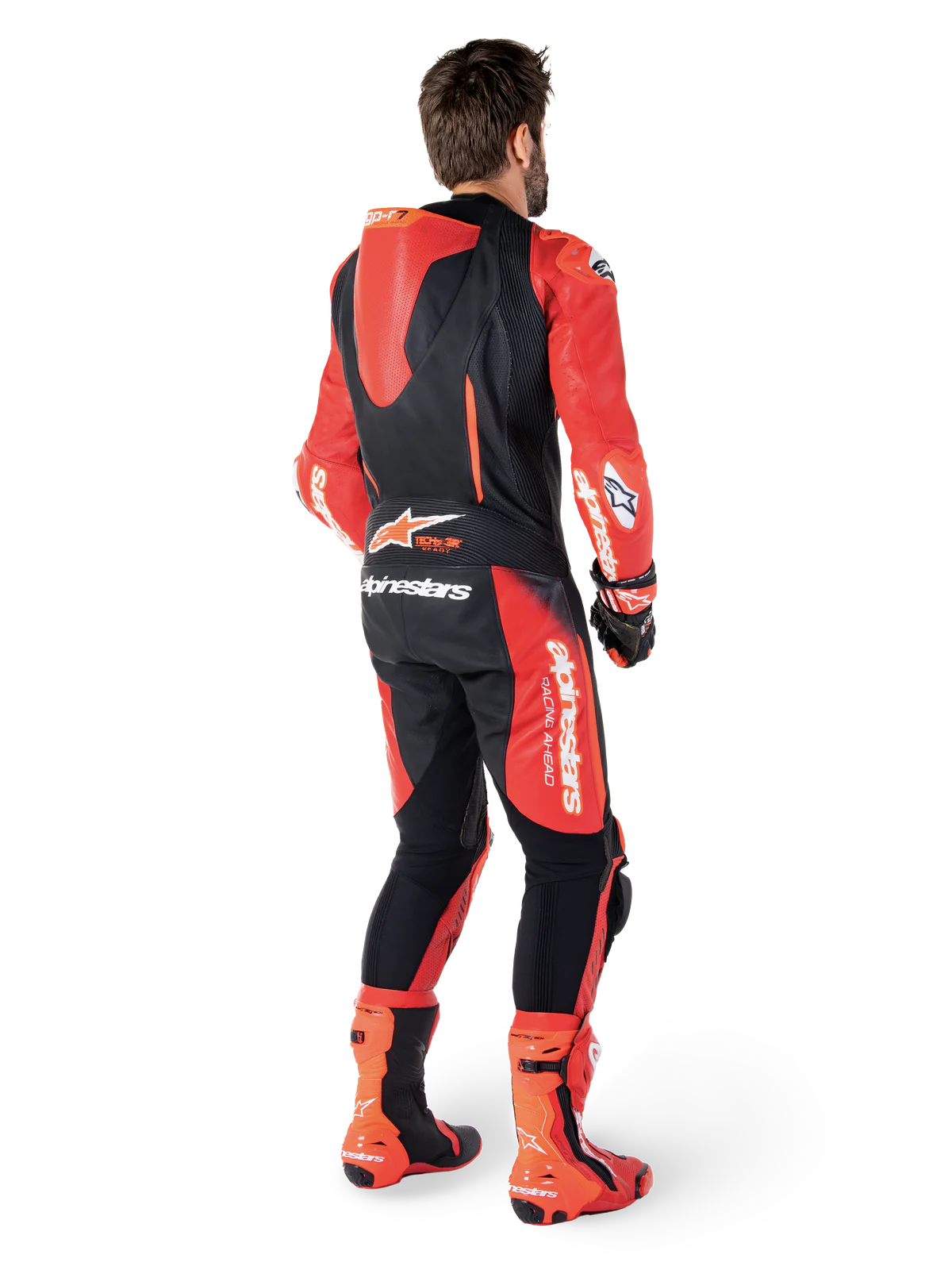 GP-R7 1PC Leather Suit-Motorcycle Race Suit