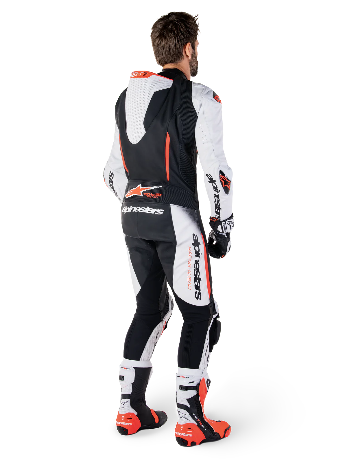 GP-R7 1PC Leather Suit-Motorcycle Race Suit