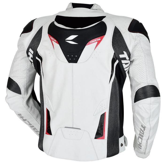 RS TAICHI GMX RSJ832 Arrow Leather Jacket (Black/Yellow)-Motorcycle Race Suit