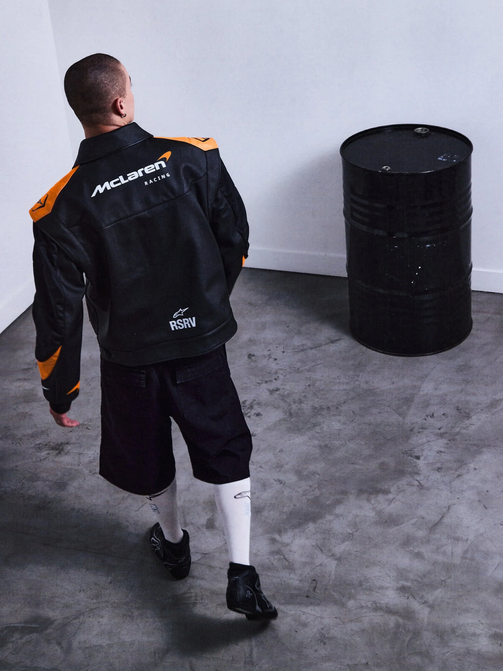 RSRV Track Star Leather Jacket-Motorcycle Race Suit
