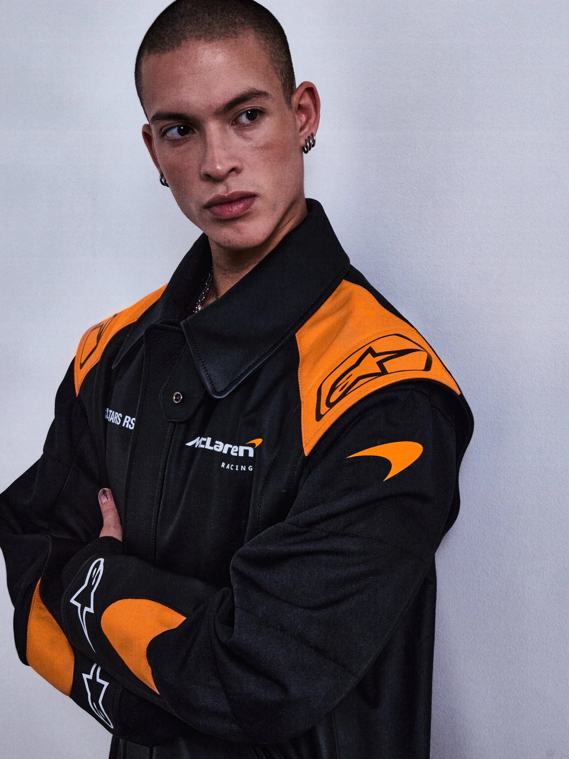 RSRV Track Star Leather Jacket-Motorcycle Race Suit