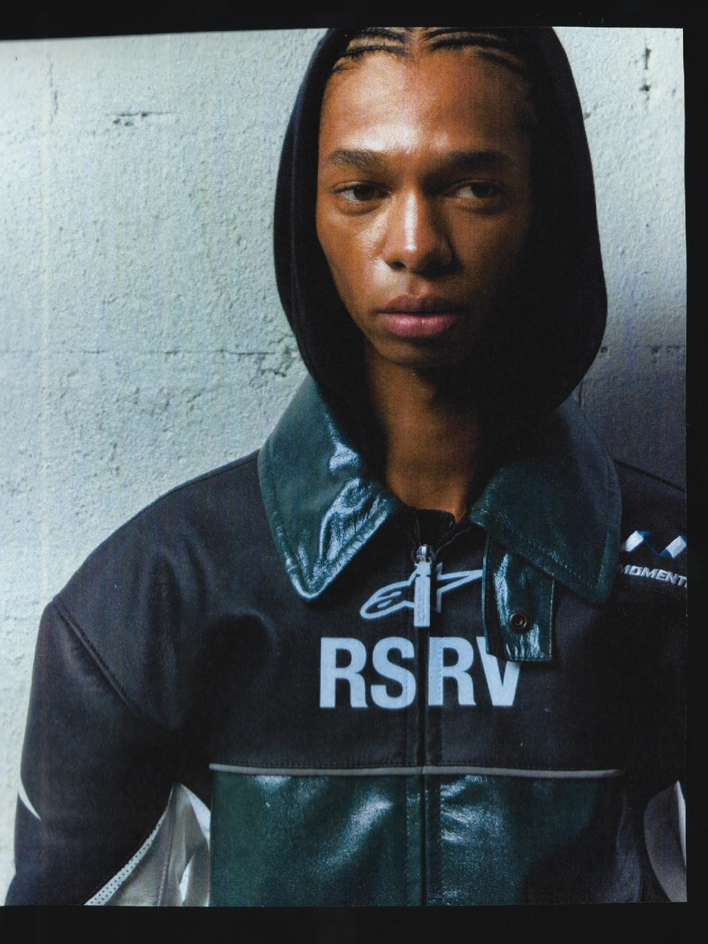 RSRV ALLOY LEATHER JACKET-Motorcycle Race Suit