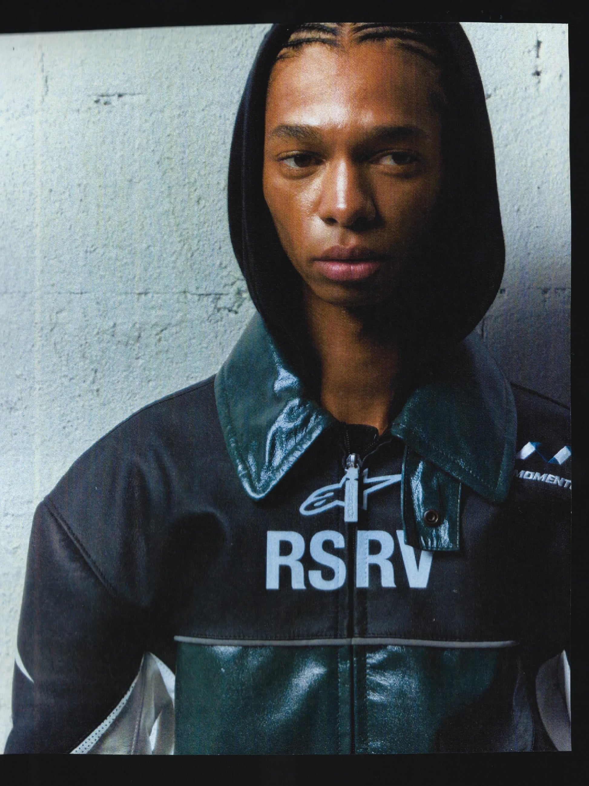 RSRV ALLOY LEATHER JACKET-Motorcycle Race Suit