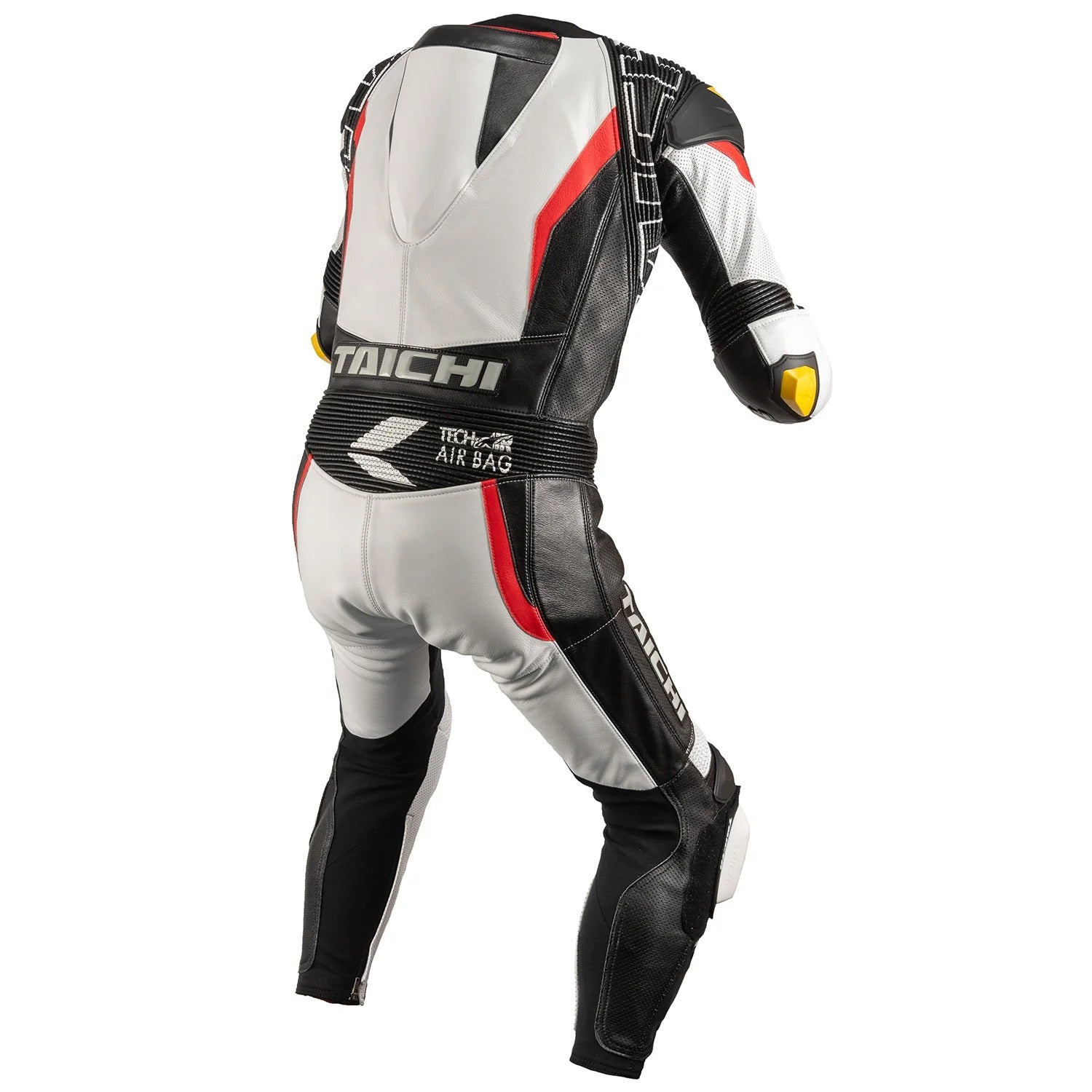 GP-EVO TECH AIR RACE SUIT WHITE/RED NXL109 (NEW)-Motorcycle Race Suit
