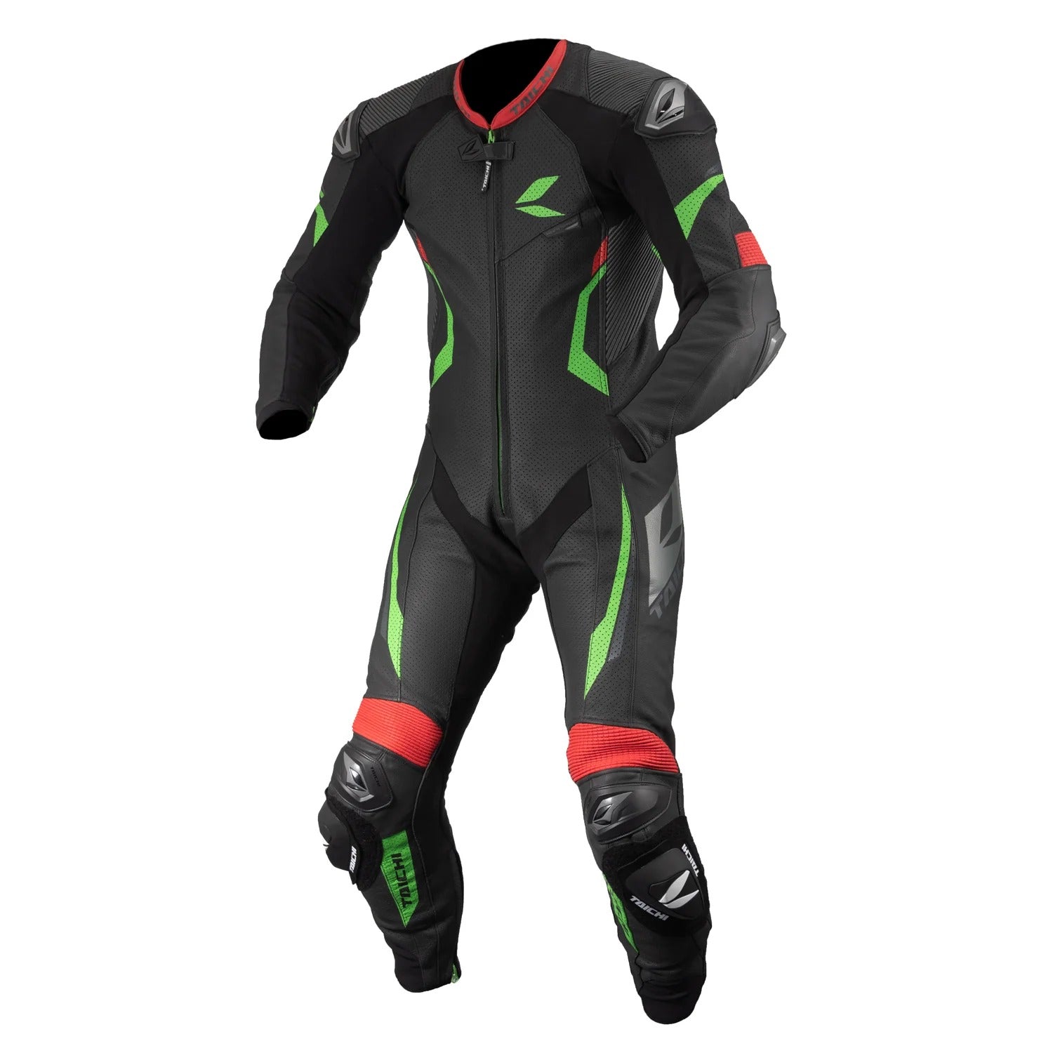 GP-WRX R307 RACING SUIT NEON RED NXL307-Motorcycle Race Suit