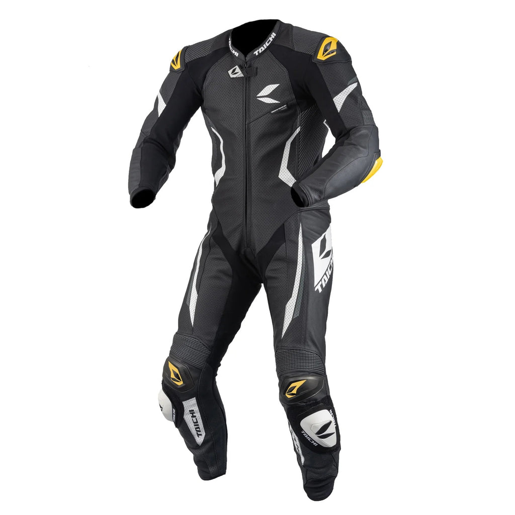 GP-WRX R307 RACING SUIT BLACK/WHITE NXL307-Motorcycle Race Suit