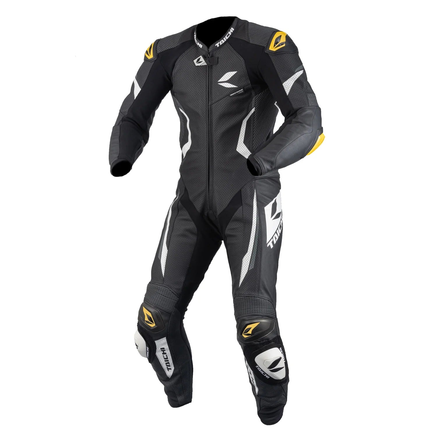 GP-WRX R307 RACING SUIT BLACK/WHITE NXL307-Motorcycle Race Suit