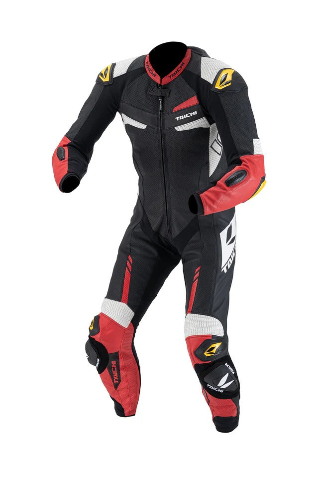 GP-WRX R308 RACING SUIT TECH-AIR RACE COMPATIBLE NXL308 BLACK-RED (NEW)-Motorcycle Race Suit