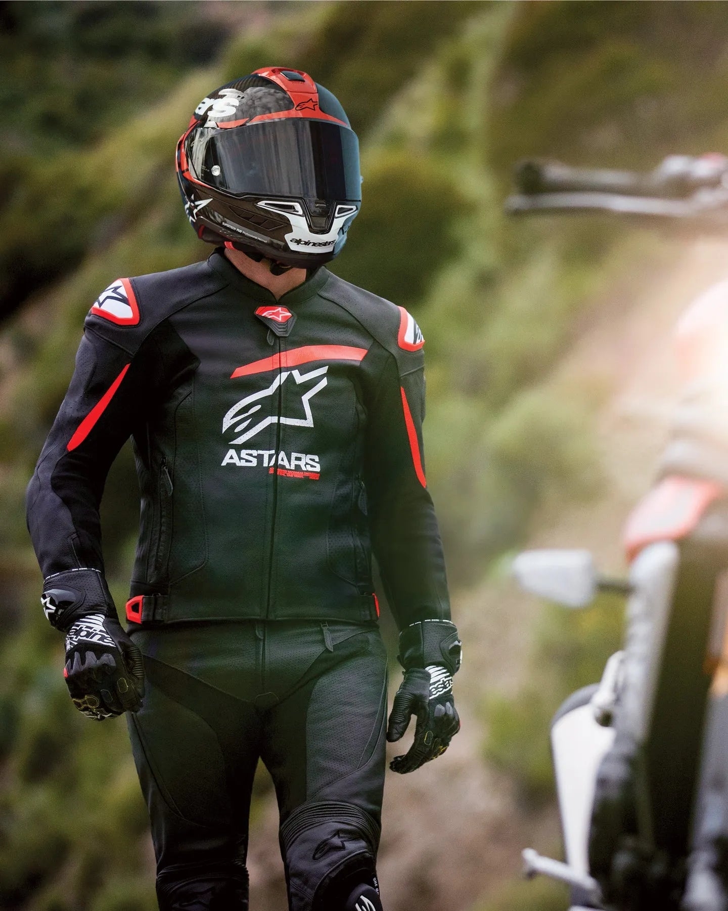 GP Plus R V4 Airflow Leather Jacket-Motorcycle Race Suit