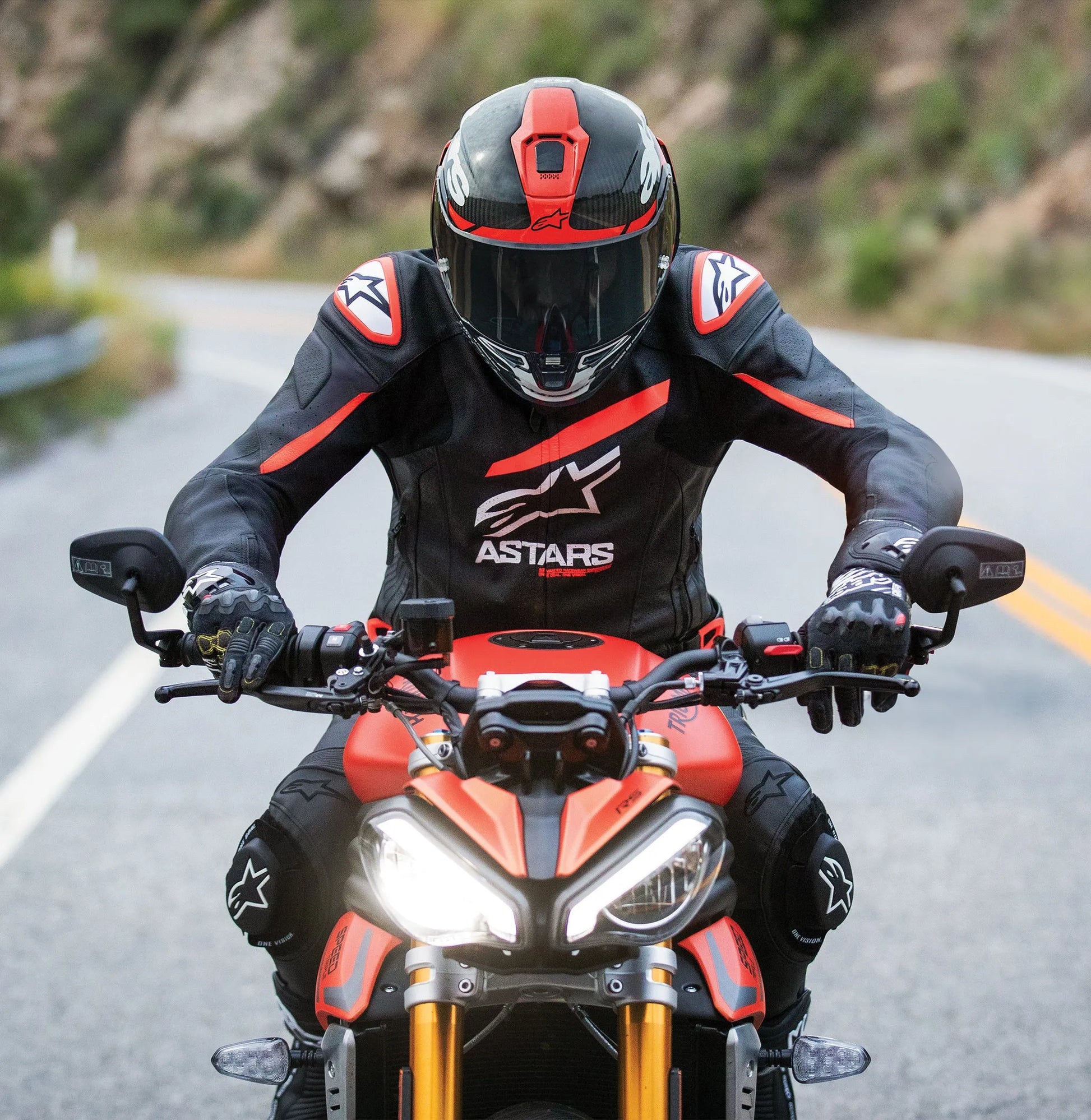 GP Plus R V4 Airflow Leather Jacket-Motorcycle Race Suit