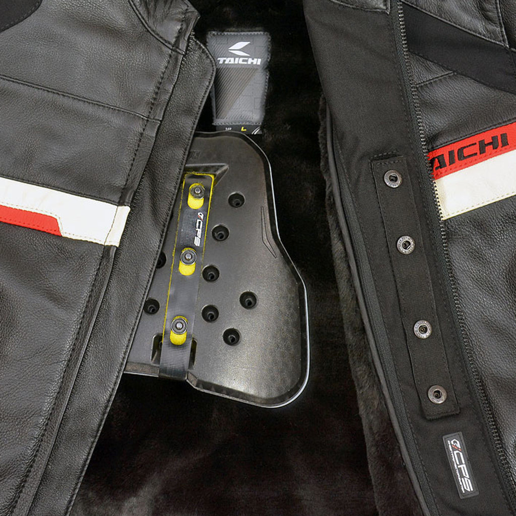 RS Taichi Indy Leather All Season Jacket RSJ711-Motorcycle Race Suit
