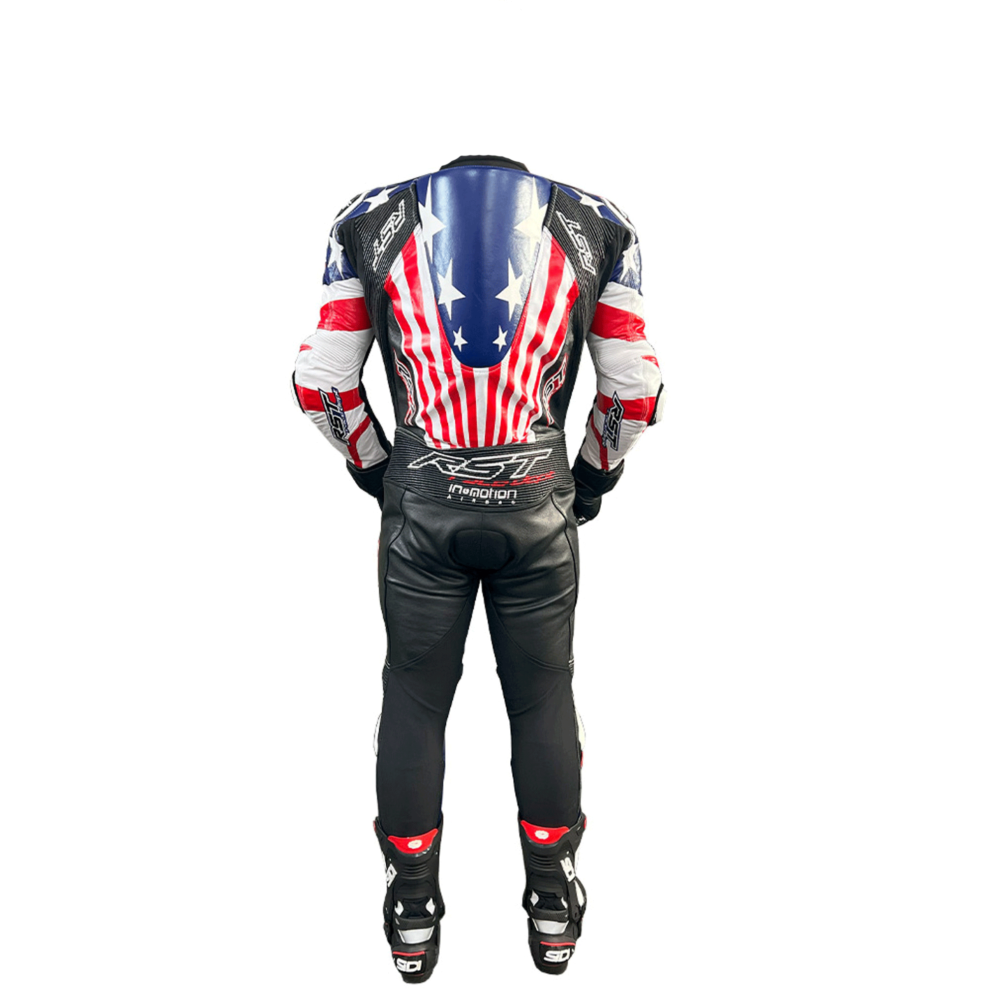 RST LFG USA LTD Edition V4.1 Evo Kangaroo Leather Race Suit-Motorcycle Race Suit