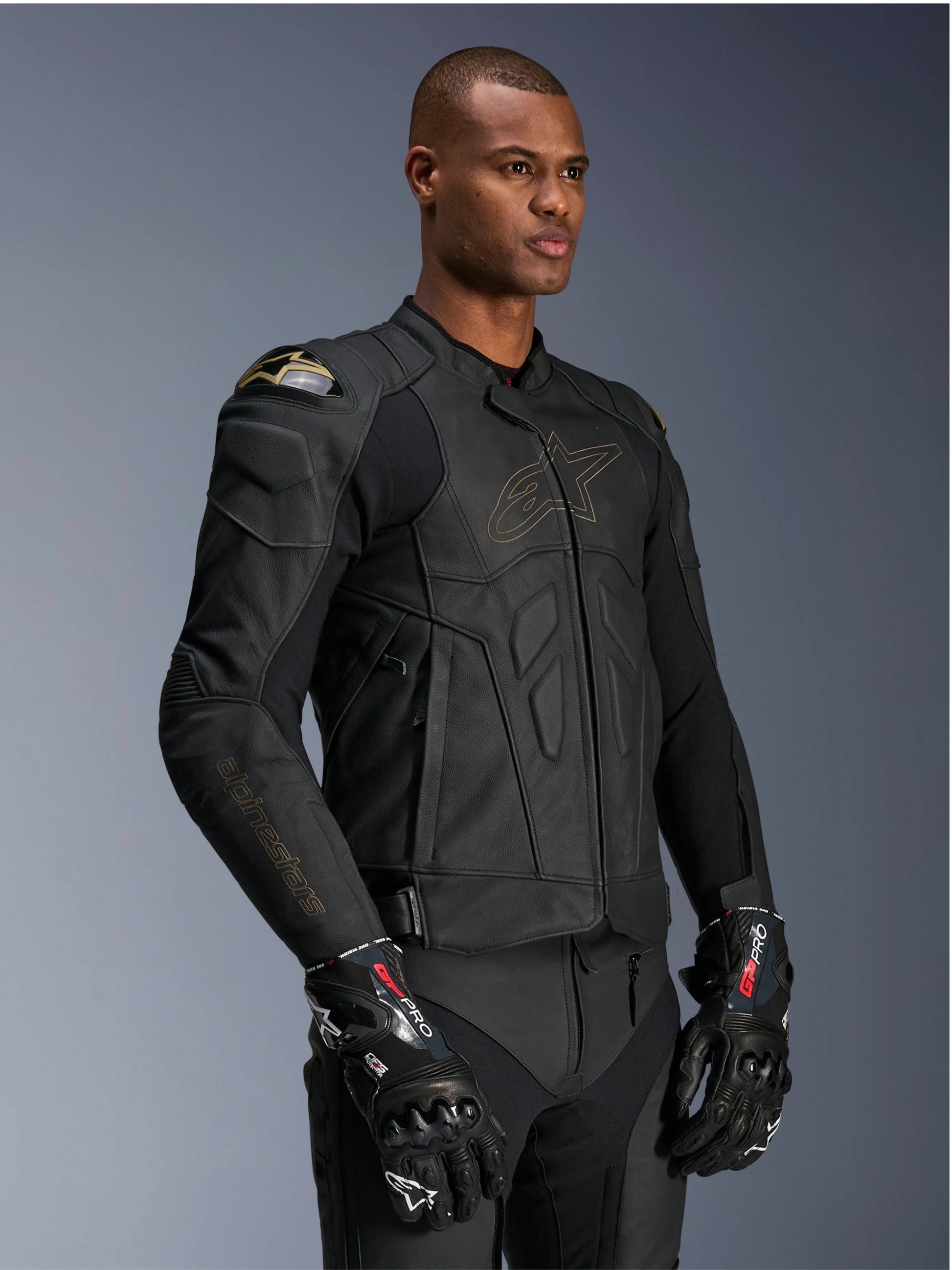 Dusk Leather Jacket-Motorcycle Race Suit