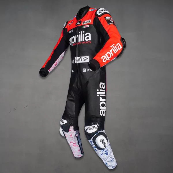 Aprilia Racing Leather Suit MotoGP 2022-Motorcycle Race Suit