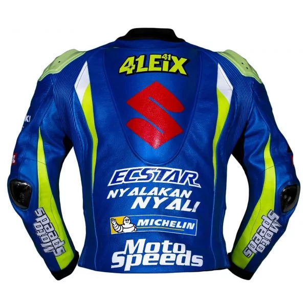 Aleix Espargaro Suzuki Jacket GP 2016-Motorcycle Race Suit