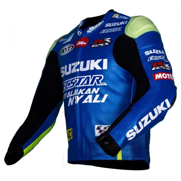 Aleix Espargaro Suzuki Jacket GP 2016-Motorcycle Race Suit