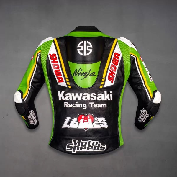 Kawasaki Moto Jacket Alex Lowes SBK 2024-Motorcycle Race Suit
