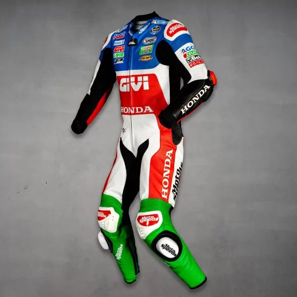 Castrol Leathers Alex Marquez GP 2021-Motorcycle Race Suit