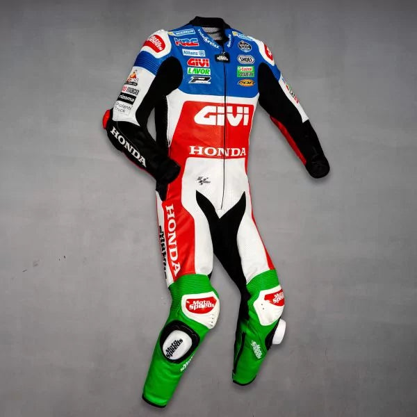 Castrol Leathers Alex Marquez GP 2021-Motorcycle Race Suit