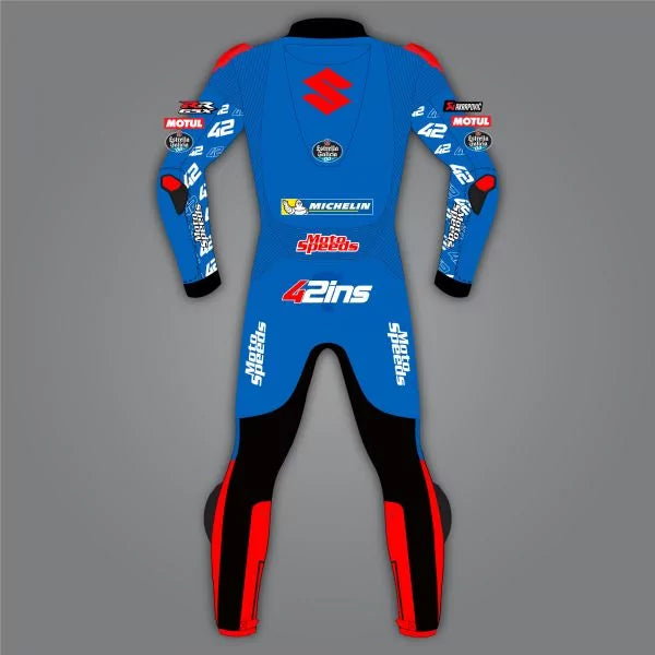 Suzuki Bike Leathers Alex Rins MotoGP 2022-Motorcycle Race Suit