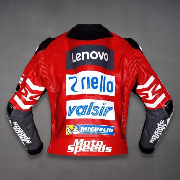 Ducati Moto Jacket Chaz Davies WSBK 2018-Motorcycle Race Suit