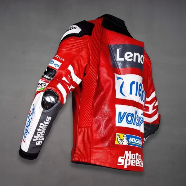Ducati Moto Jacket Chaz Davies WSBK 2018-Motorcycle Race Suit