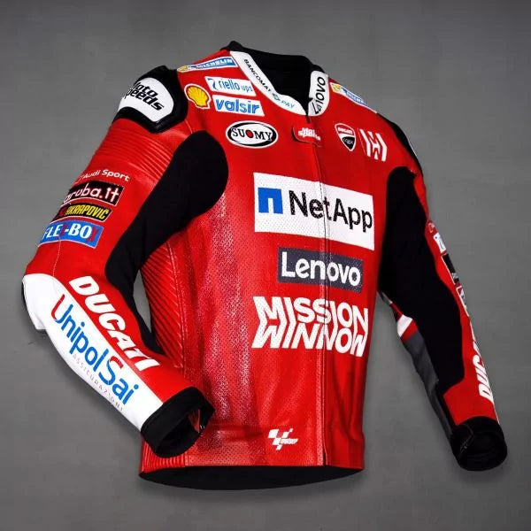 Ducati Moto Jacket Chaz Davies WSBK 2018-Motorcycle Race Suit