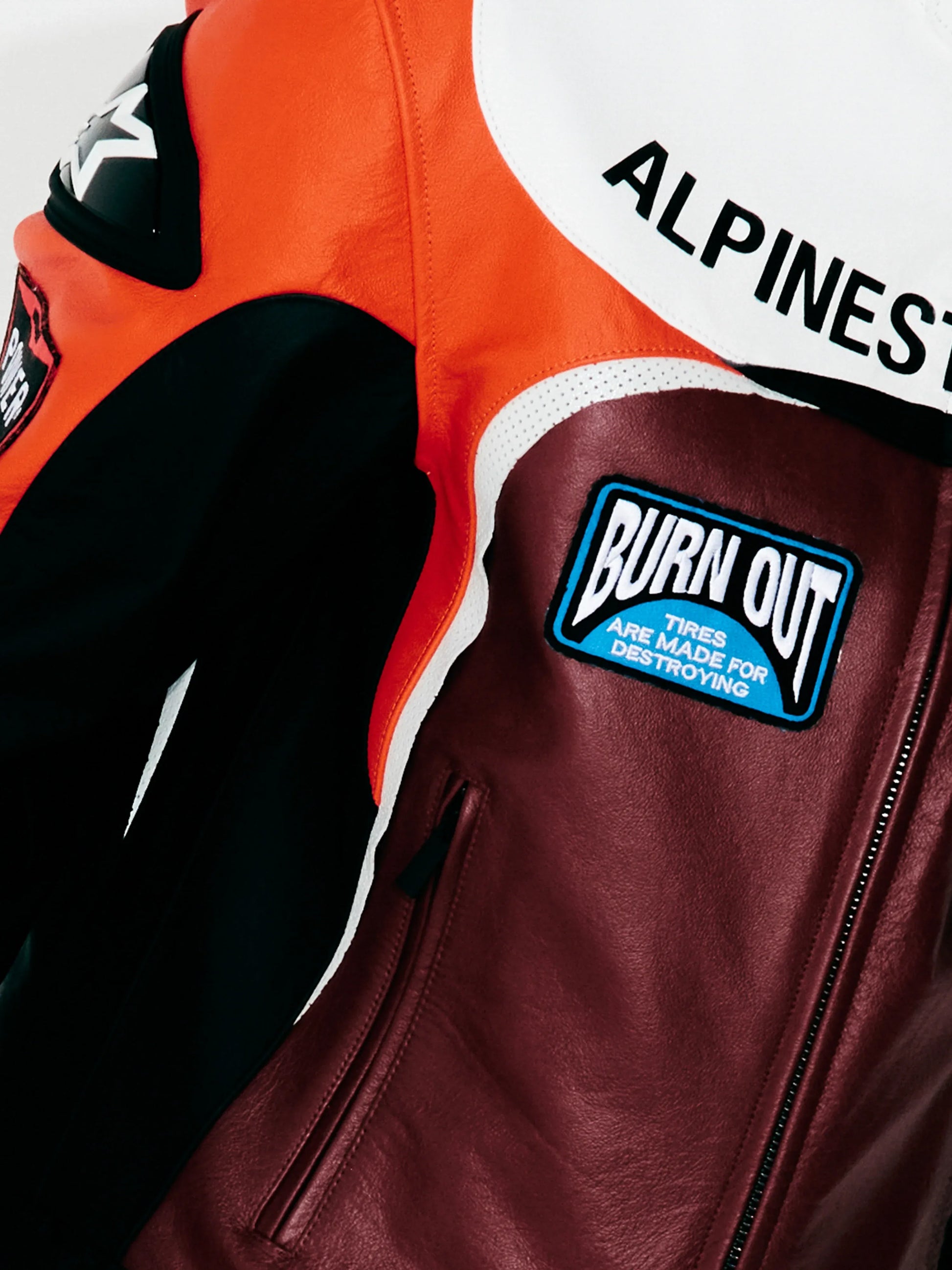 RSRV RACE CRAFT LEATHER JACKET-Motorcycle Race Suit