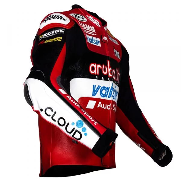 Ducati Moto Jacket Chaz Davies WSBK 2018-Motorcycle Race Suit