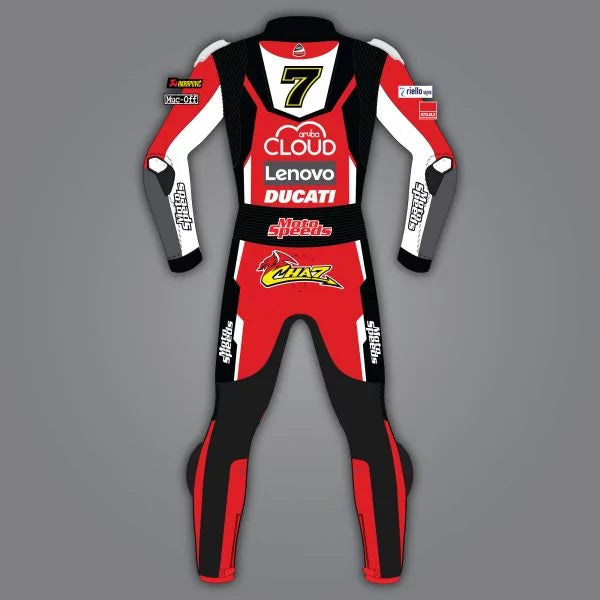 Ducati Riding Suit Chaz Davies WSBK 2020-Motorcycle Race Suit