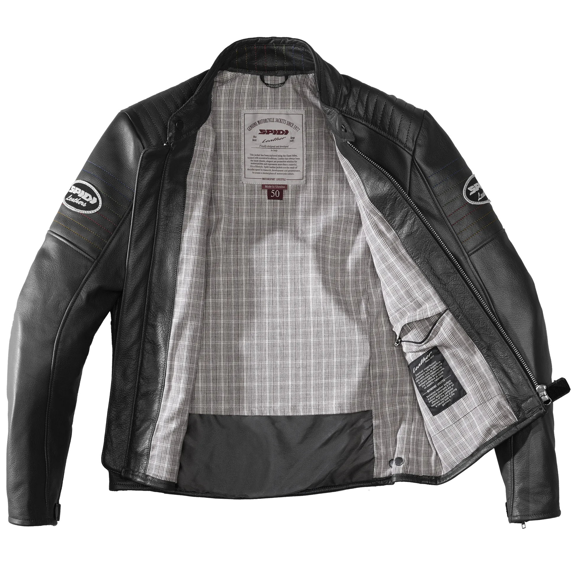 Clubber Leather Jacket-Motorcycle Race Suit