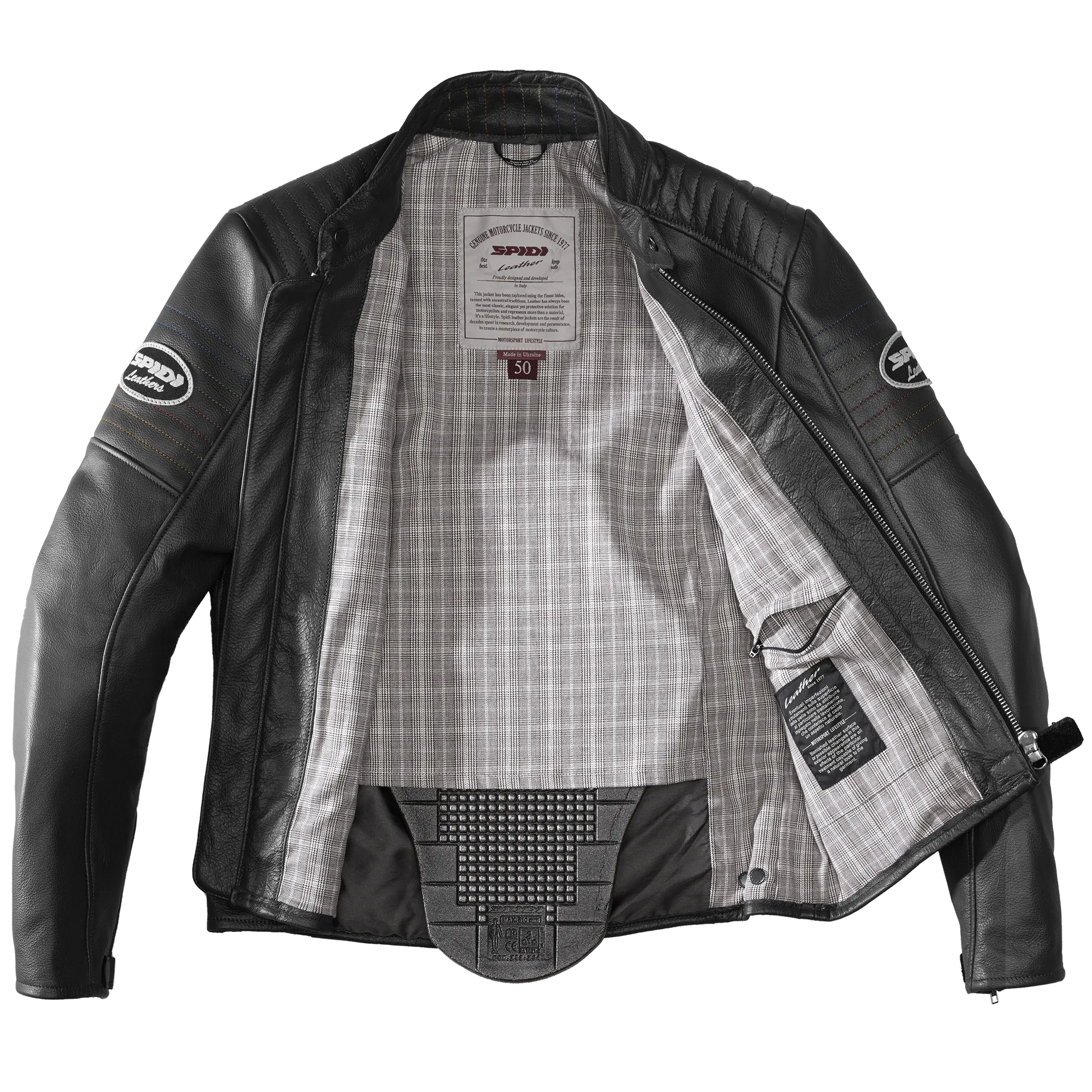 Clubber Leather Jacket-Motorcycle Race Suit