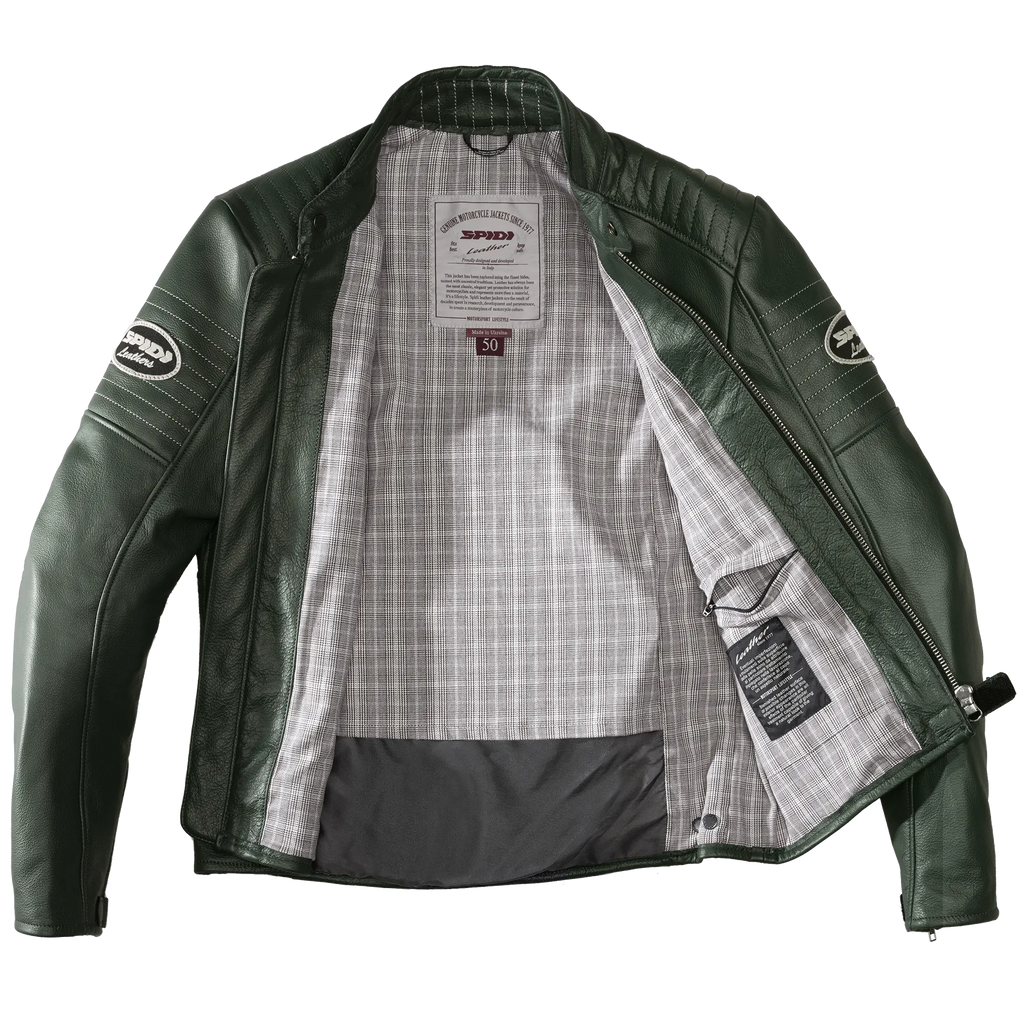 Clubber Leather Jacket-Motorcycle Race Suit