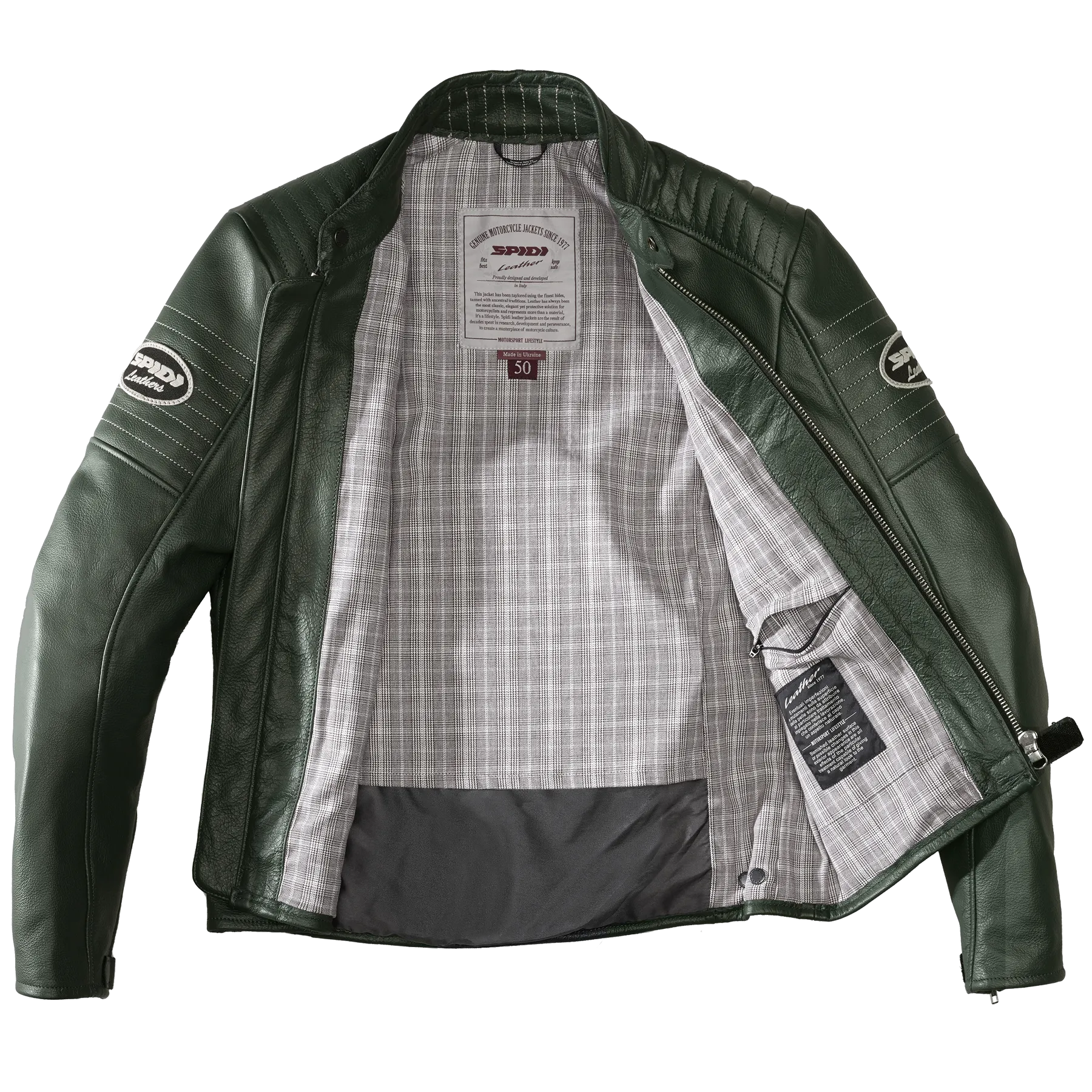 Clubber Leather Jacket-Motorcycle Race Suit