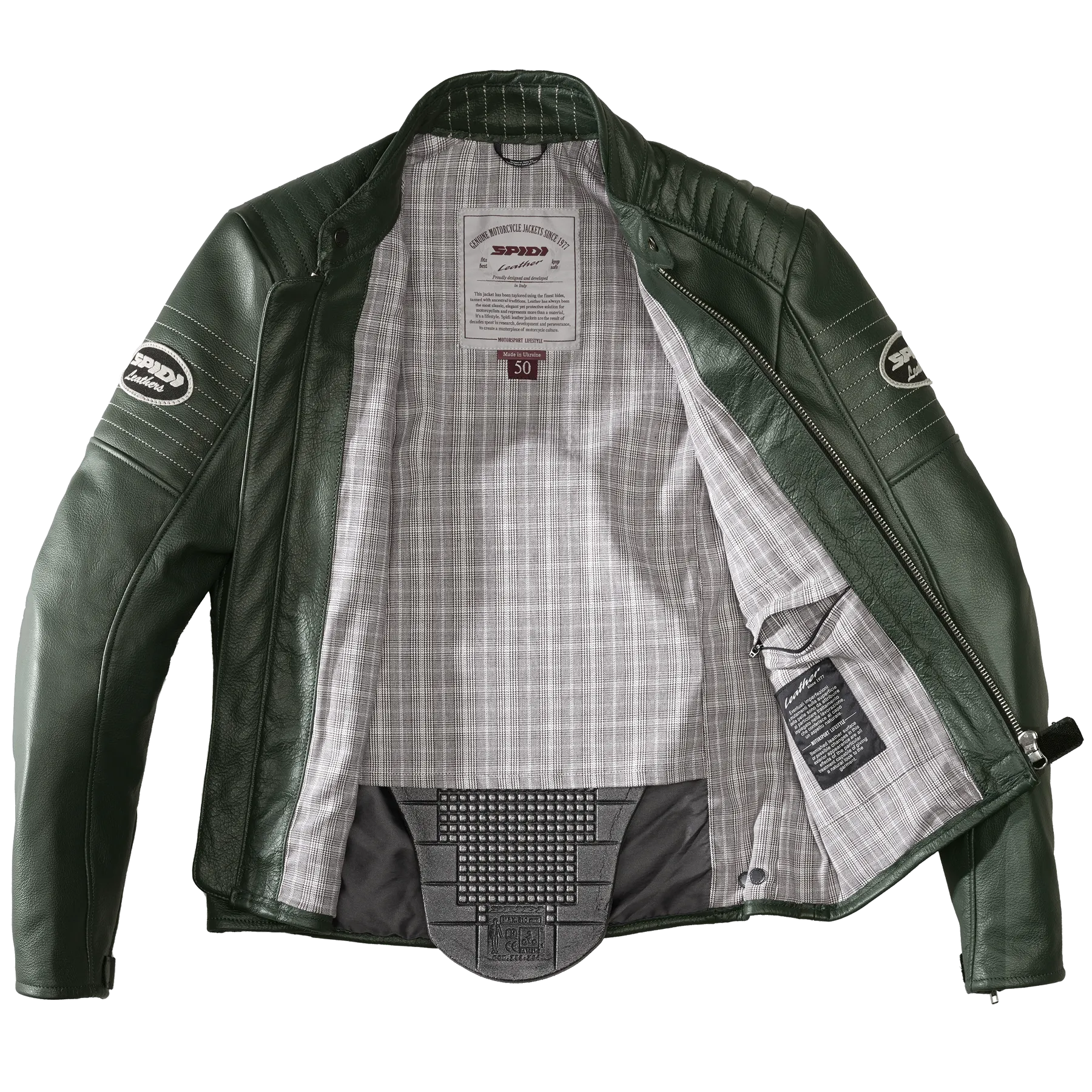Clubber Leather Jacket-Motorcycle Race Suit