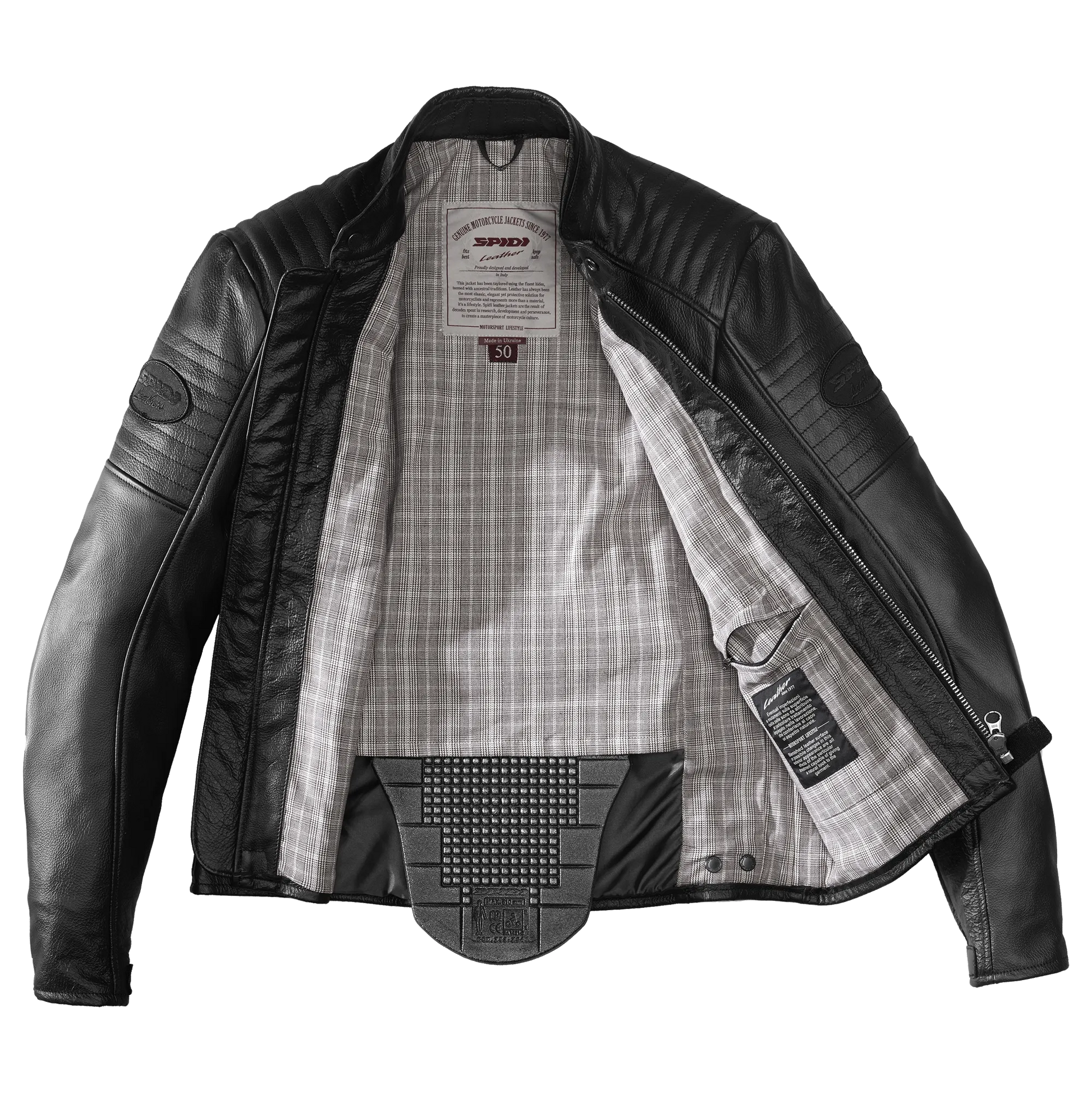 Clubber Leather Jacket-Motorcycle Race Suit