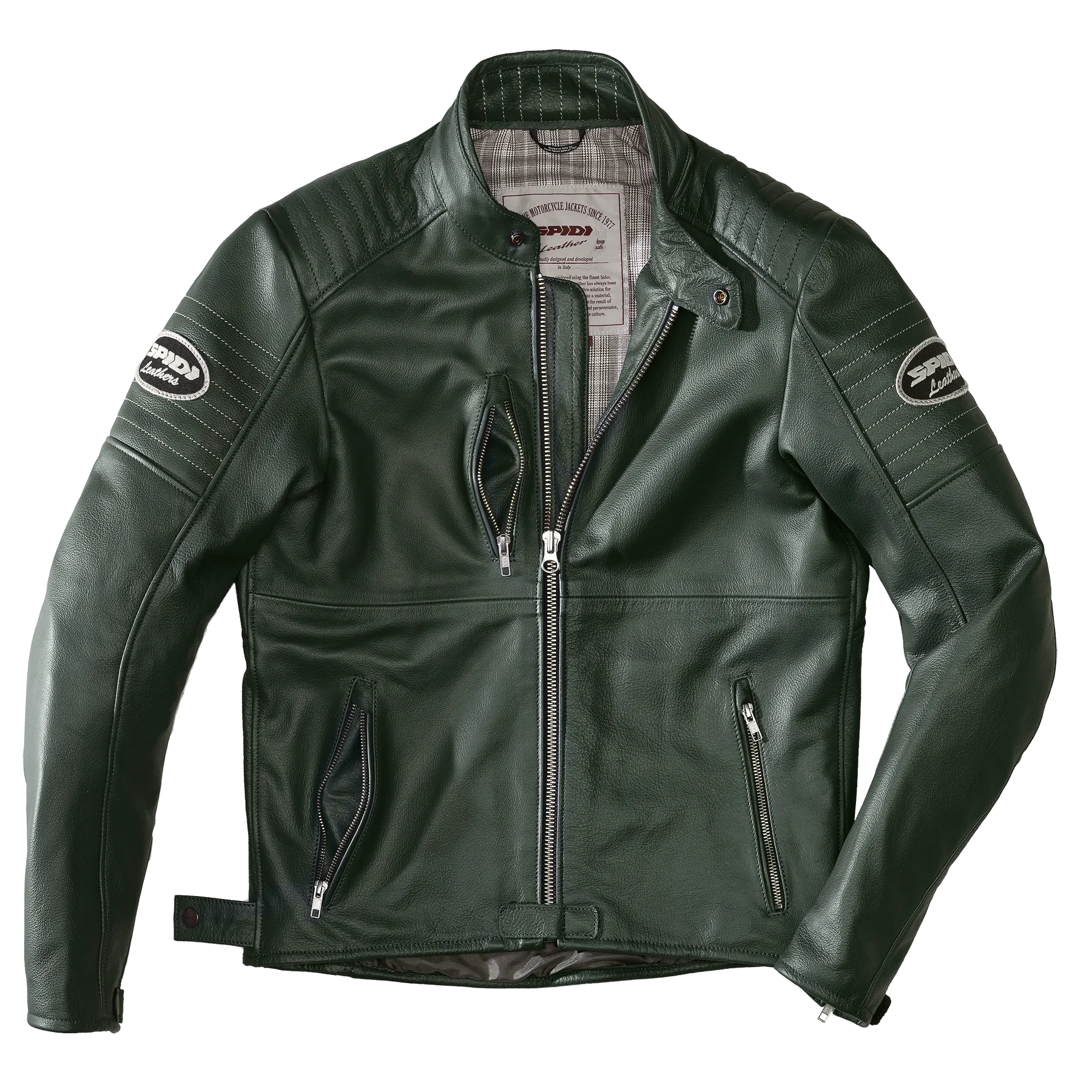 Clubber Leather Jacket-Motorcycle Race Suit