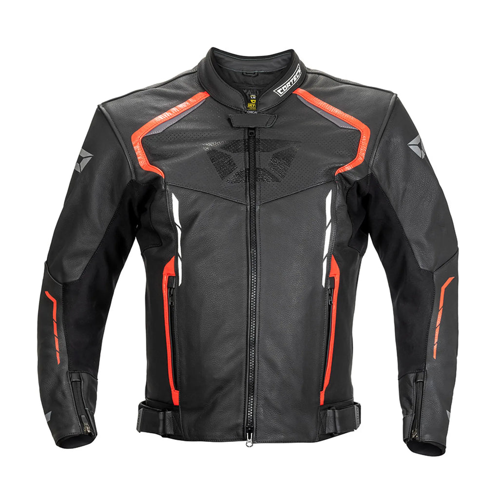 Cortech Chicane Men's Leather Jacket-Motorcycle Race Suit