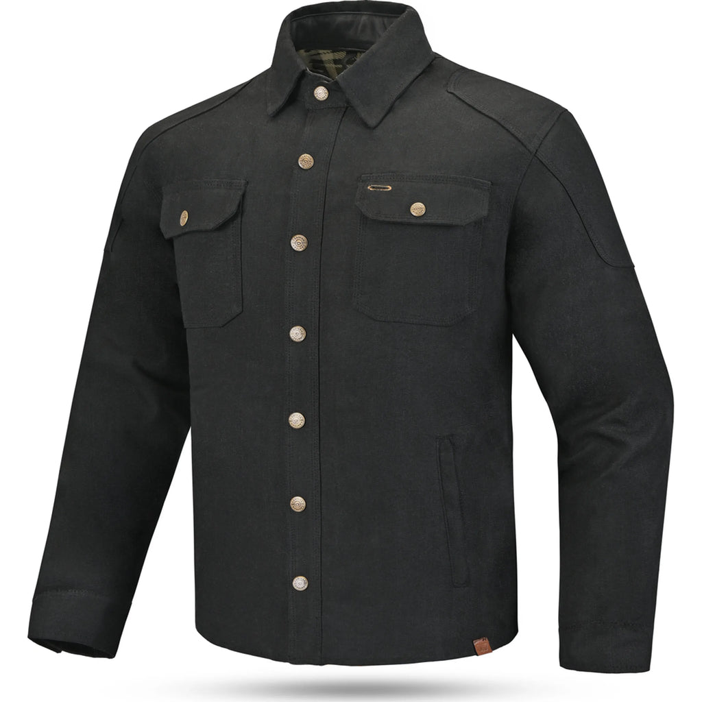 Cortech Rambler Wax Cotton Riding Shirt-Motorcycle Race Suit