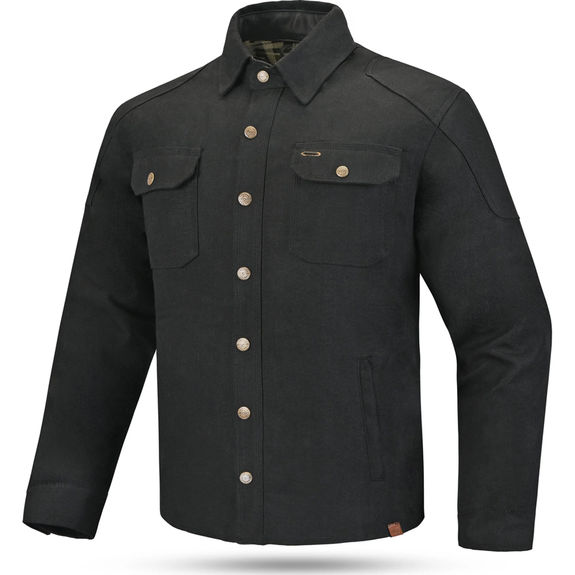 Cortech Rambler Wax Cotton Riding Shirt-Motorcycle Race Suit