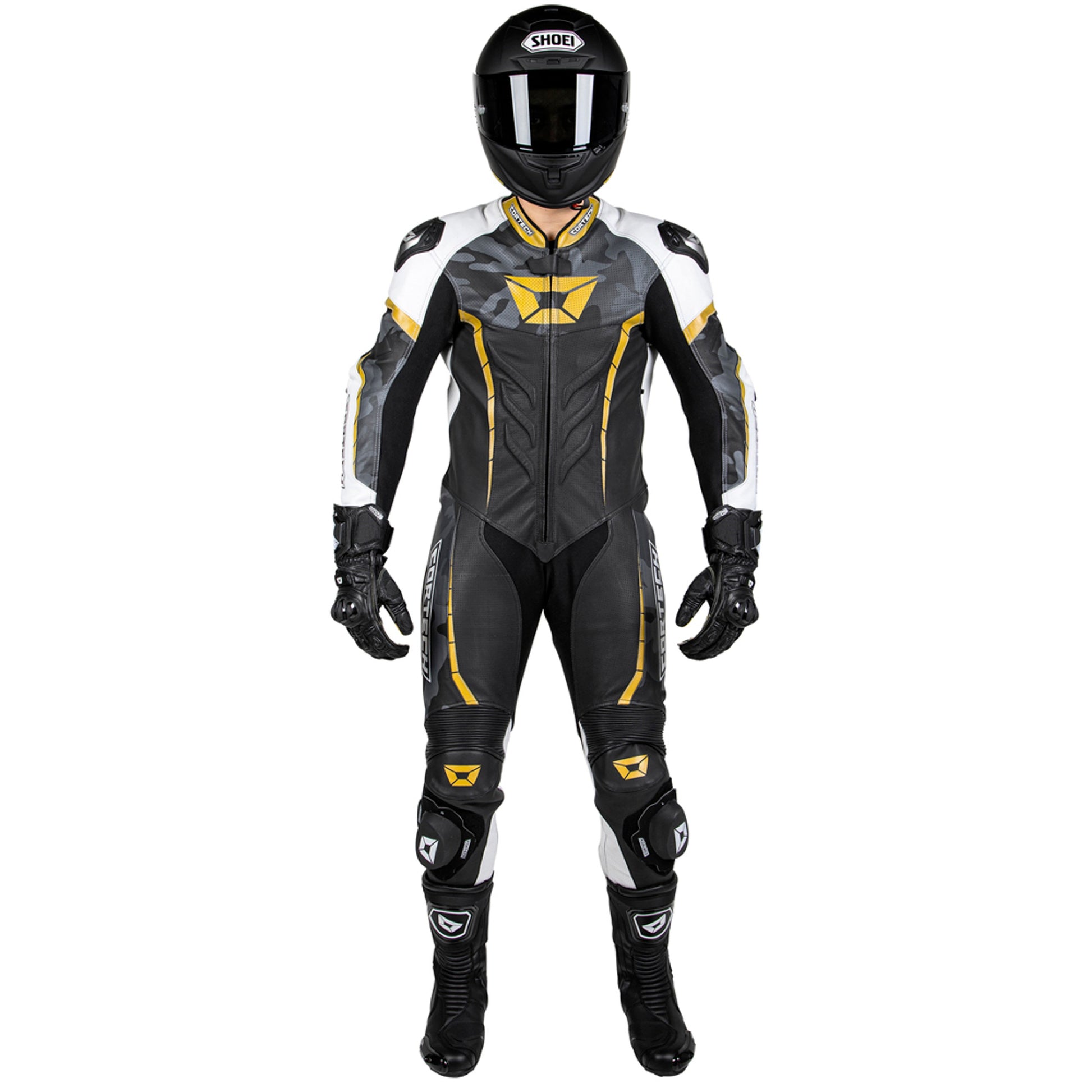 Cortech Adrenaline GP One Piece Leather Race Suit-Motorcycle Race Suit