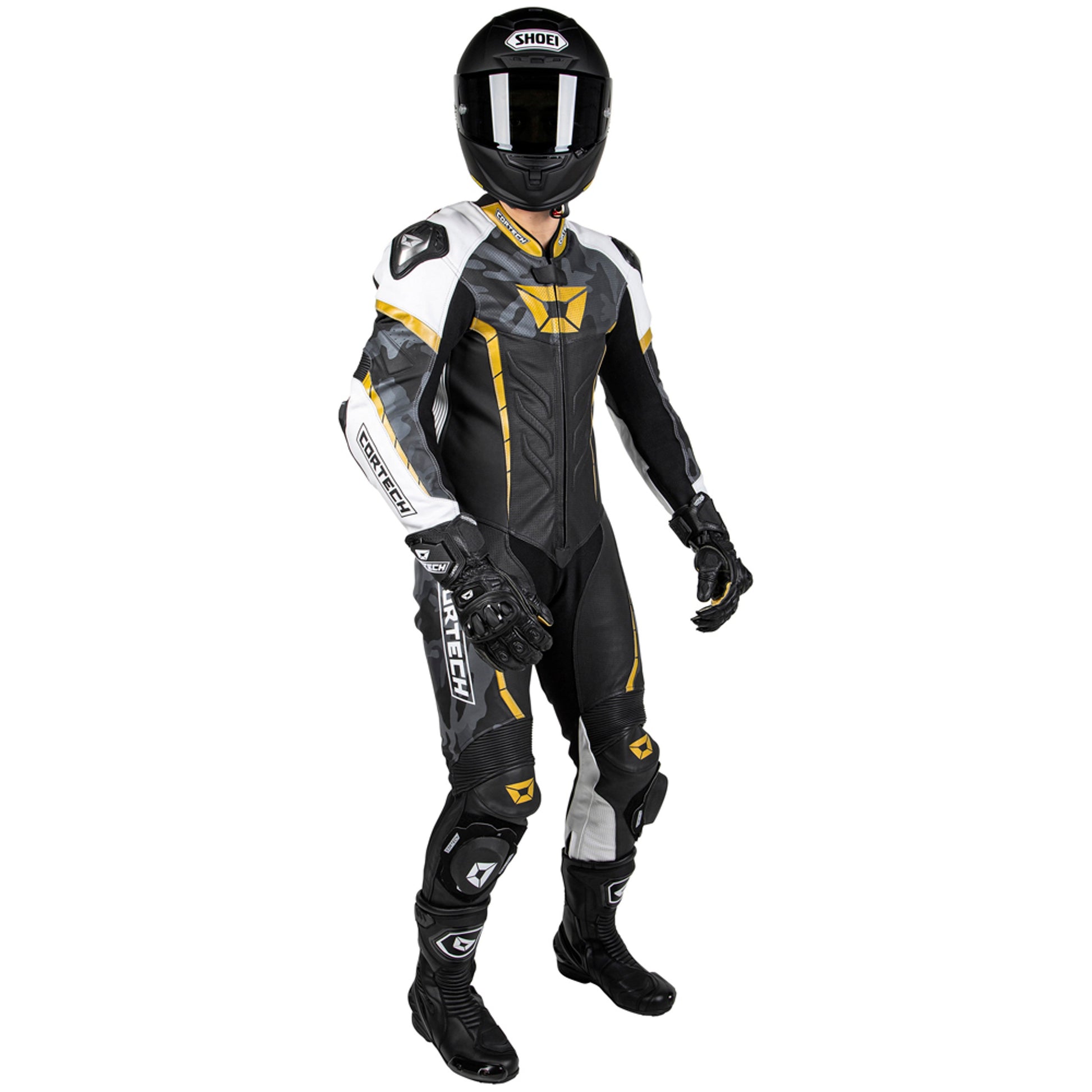 Cortech Adrenaline GP One Piece Leather Race Suit-Motorcycle Race Suit