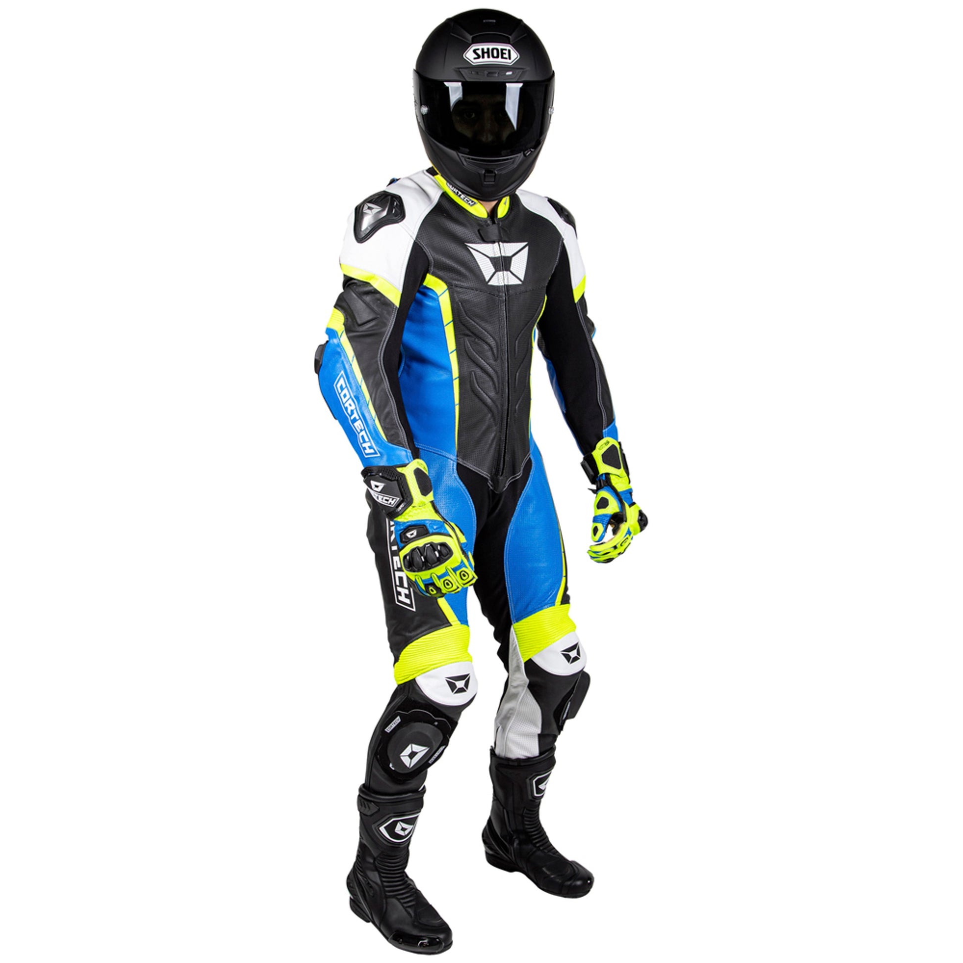 Cortech Adrenaline GP One Piece Leather Race Suit-Motorcycle Race Suit