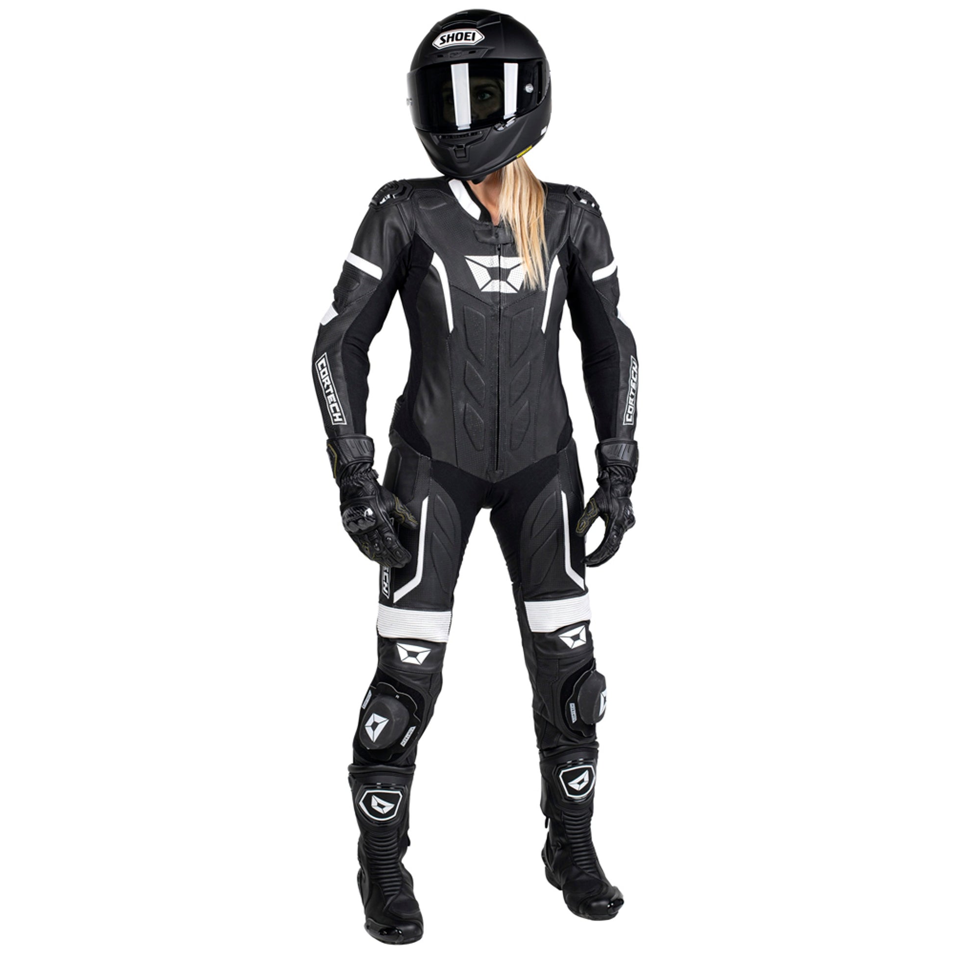 Cortech Apex V1 One Piece Leather Women's Race Suit-Motorcycle Race Suit