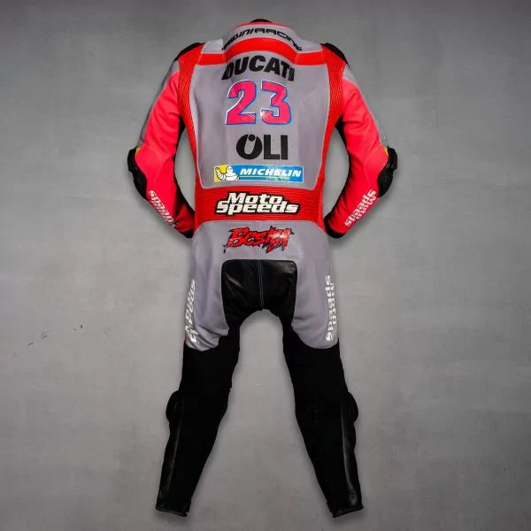 Ducati Motorcycle Track Suit MotoGP 2022-Motorcycle Race Suit
