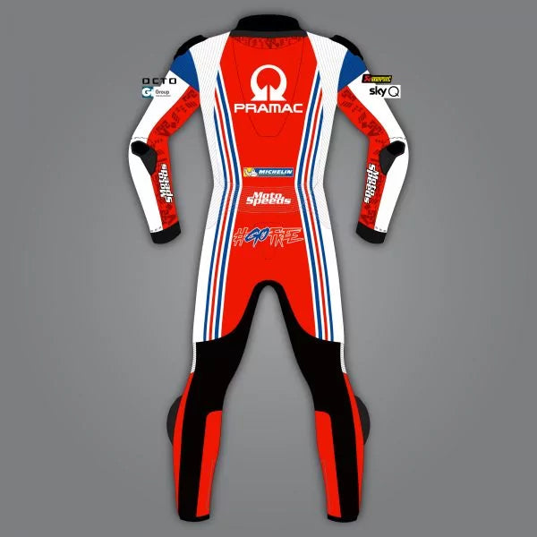 Francesco Bagnaia Leathers Ducati 2020-Motorcycle Race Suit