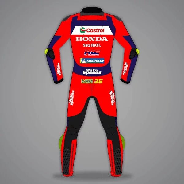 Honda Leathers Joan Mir MotoGP 2025-Motorcycle Race Suit